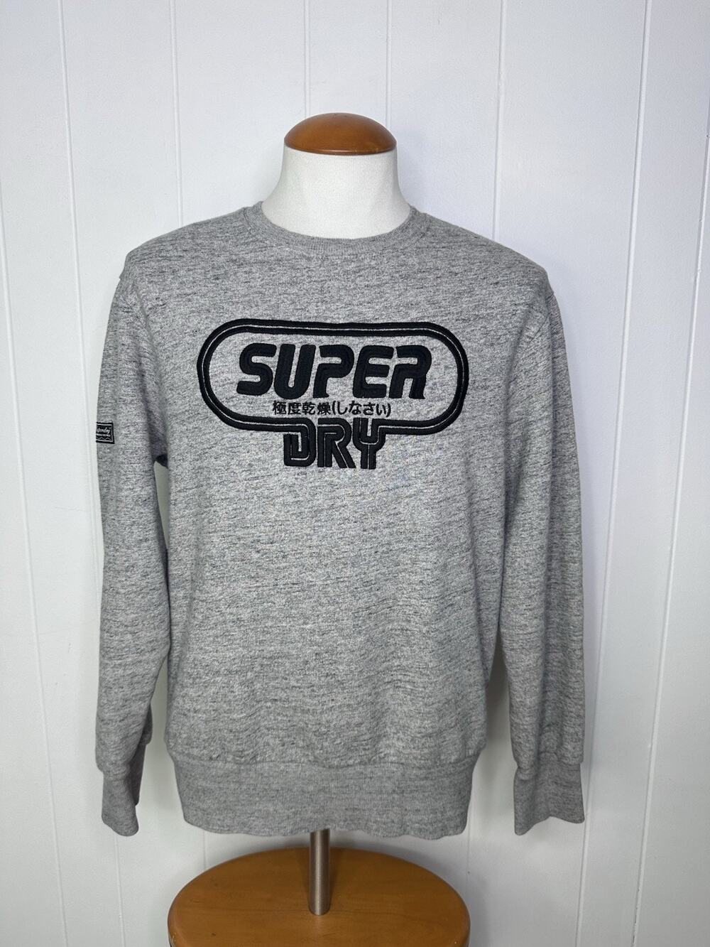 Superdry Vintage Game On 90s Logo Sweatshirt Sweater Men’s